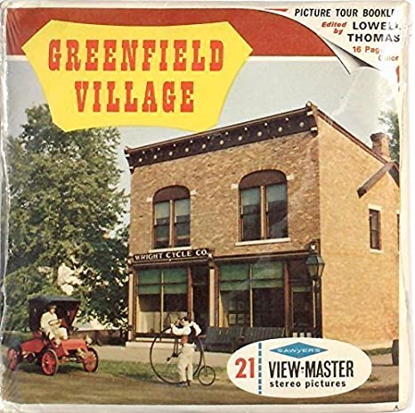 Henry Ford Museum and Greenfield Village - VIEW MASTER SLIDES